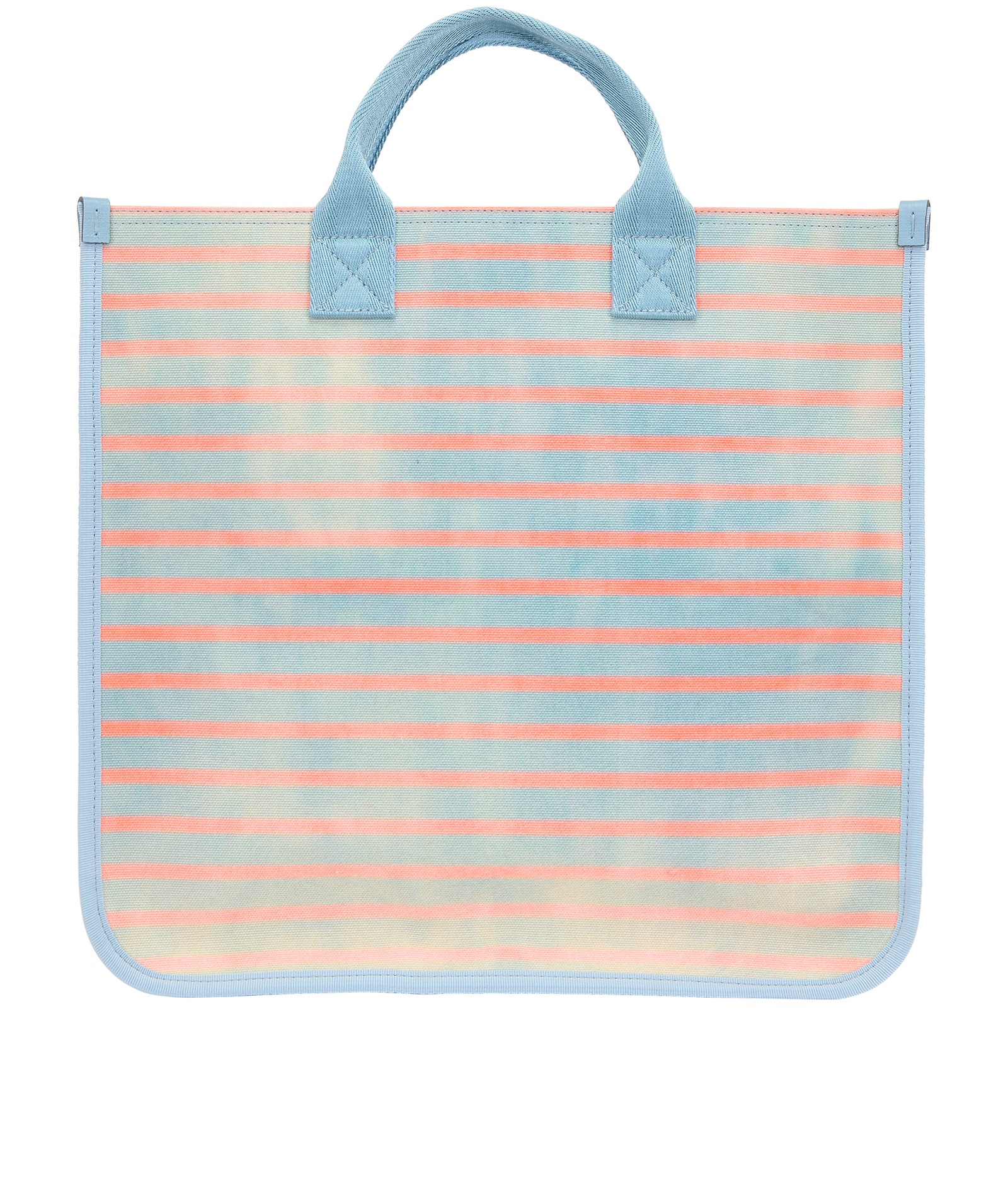 x Peter Rabbit Tote, &pound;450, Handbags, Blue/Pink, Canvas, Back view